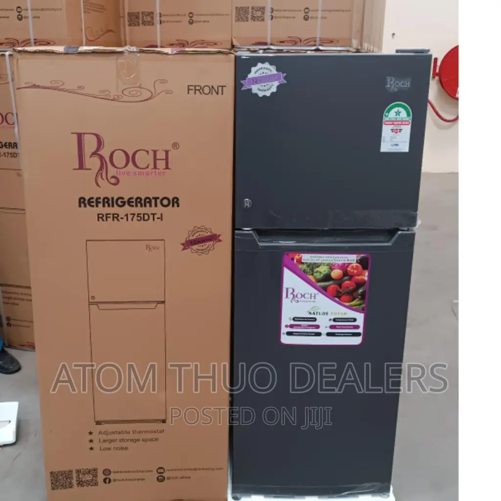 138 Litres Roch 175 Dt I Double Door Fridge