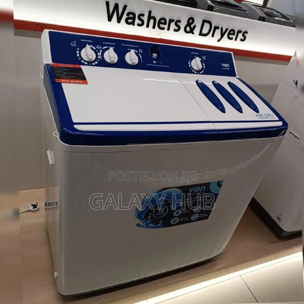 Washing Machine, 10kg Von Twin Tub Washing Machine - main view