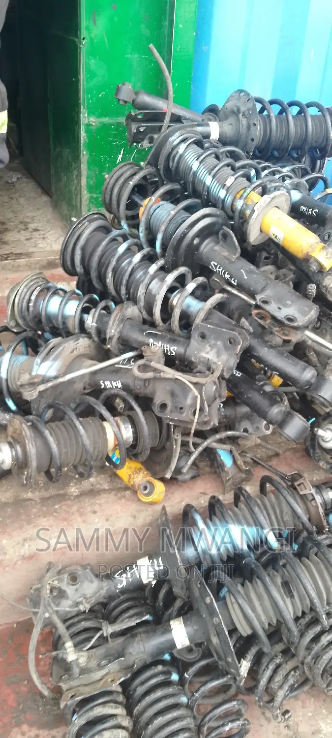 Toyota Filder Axio Vitz Hocks and Heavy Duty Coil Springs 