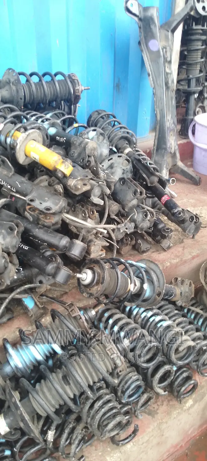 Toyota Filder Axio Vitz Hocks and Heavy Duty Coil Springs 