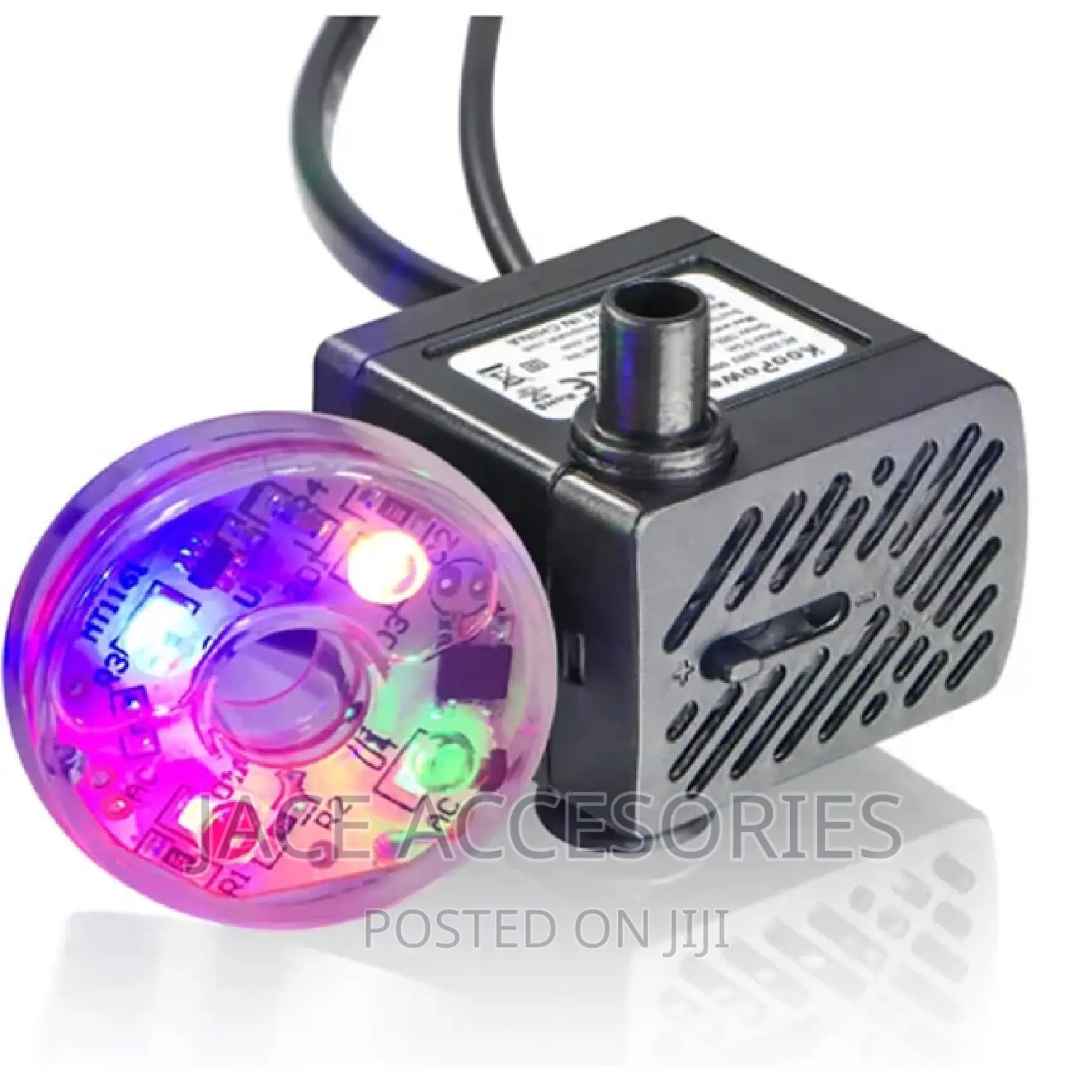Submersible Acquarium Pump With Led