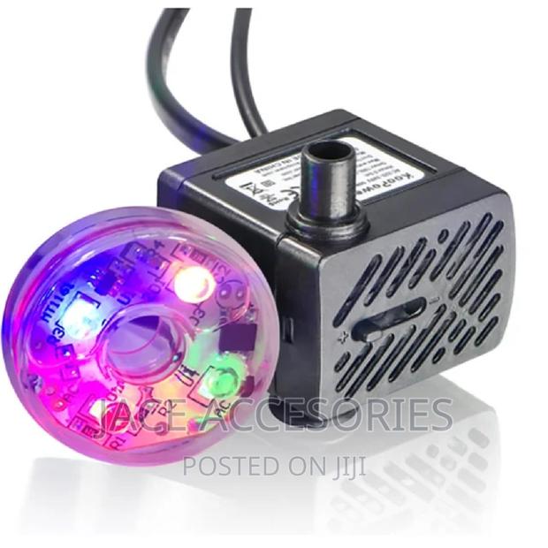 Submersible Acquarium Pump With Led - main view