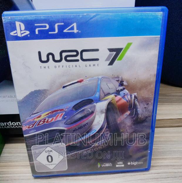 Ps 4 Wrc 7 - main view