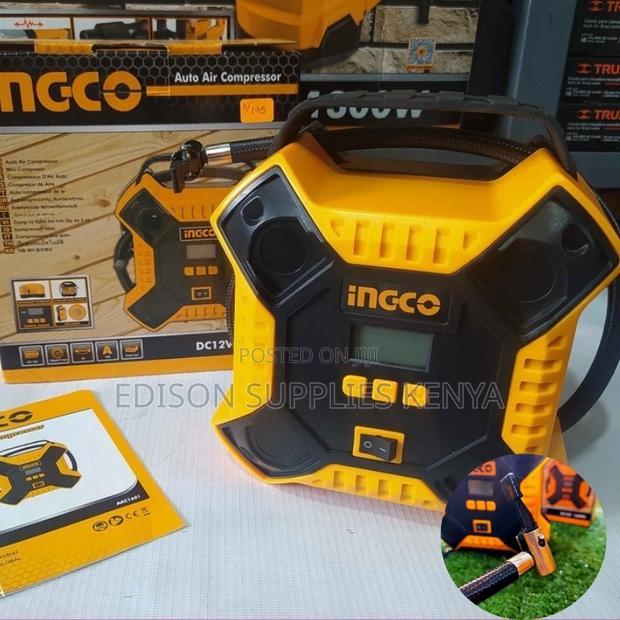Ingco Auto Air Compressor Tire Inflator Pump Power Inflator - main view