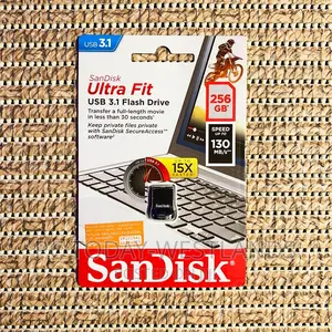 Sandisk 256GB Ultra Fit USB 3.1 Type-a Flash Drive
