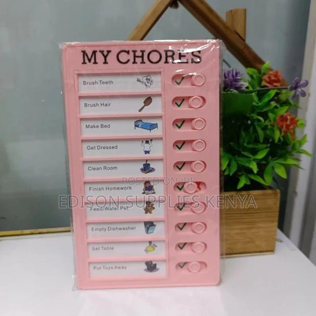 Checklist Board Chores Checklist for Kids