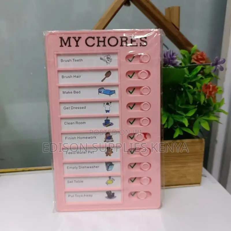 Checklist Board Chores Checklist for Kids