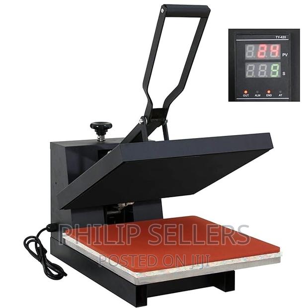 Digital Clamshell Transfer Sublimation Print Press Machine - main view