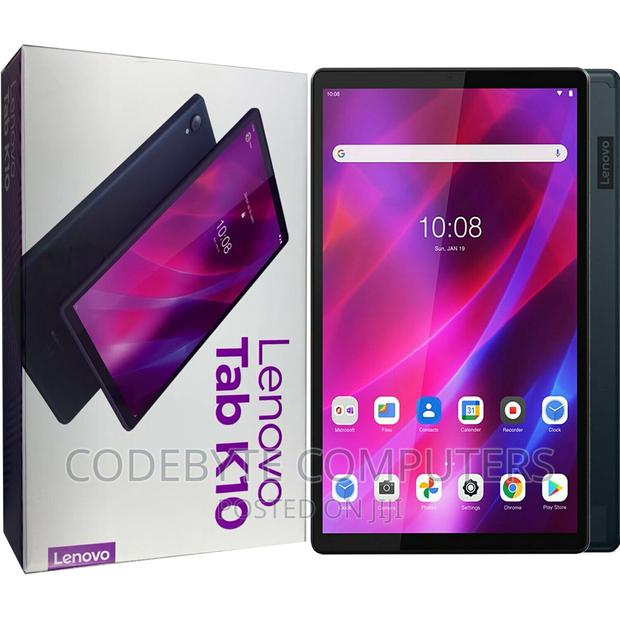 New Lenovo Tab K10 64 GB Black - main view