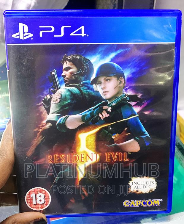 Ps 4 Resident Evil 5 - main view