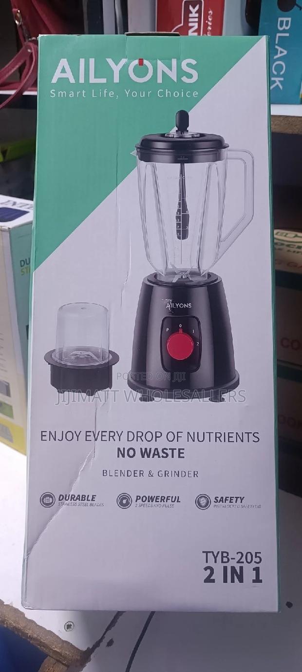 Blender//Ailyons Blender 2in1 With Grinder Machine Available