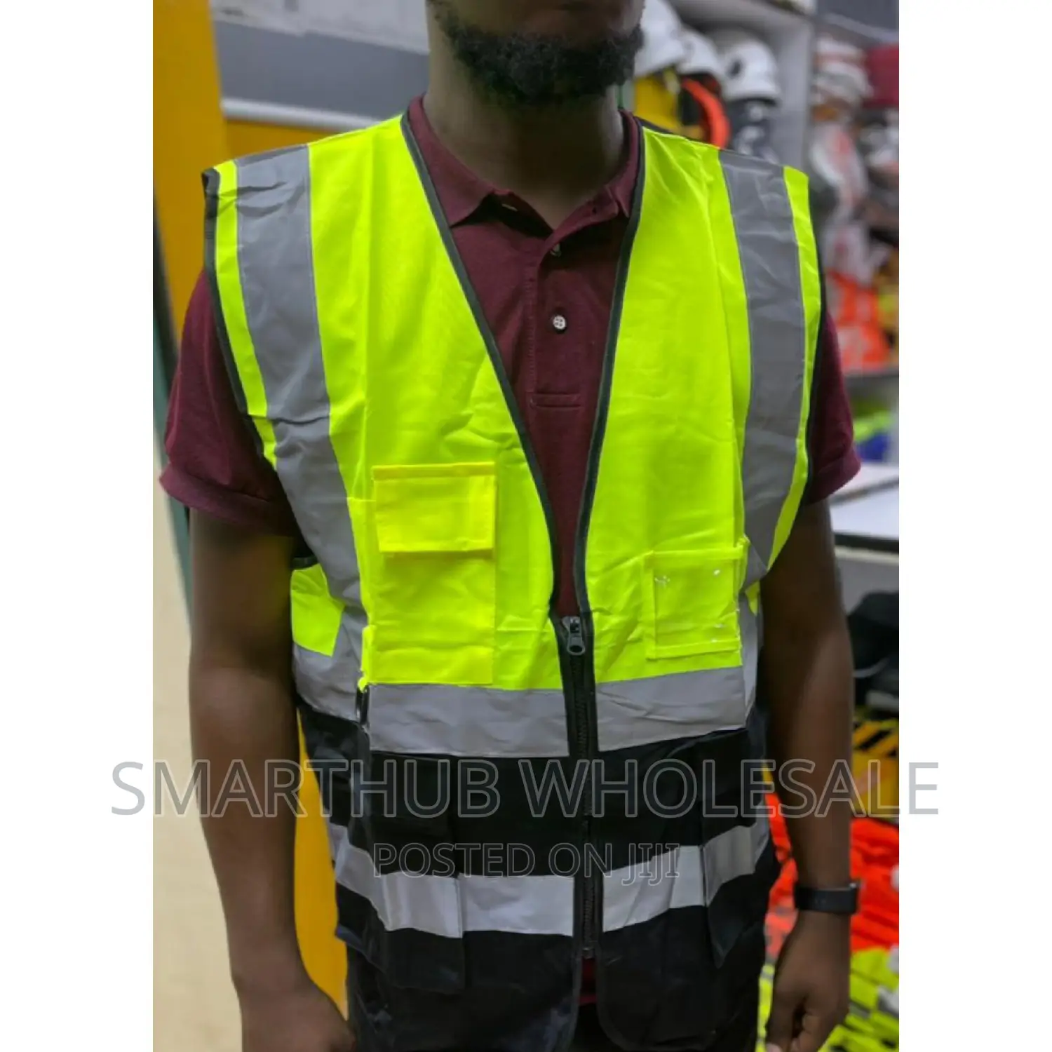 Pocketed Reflector Jacket