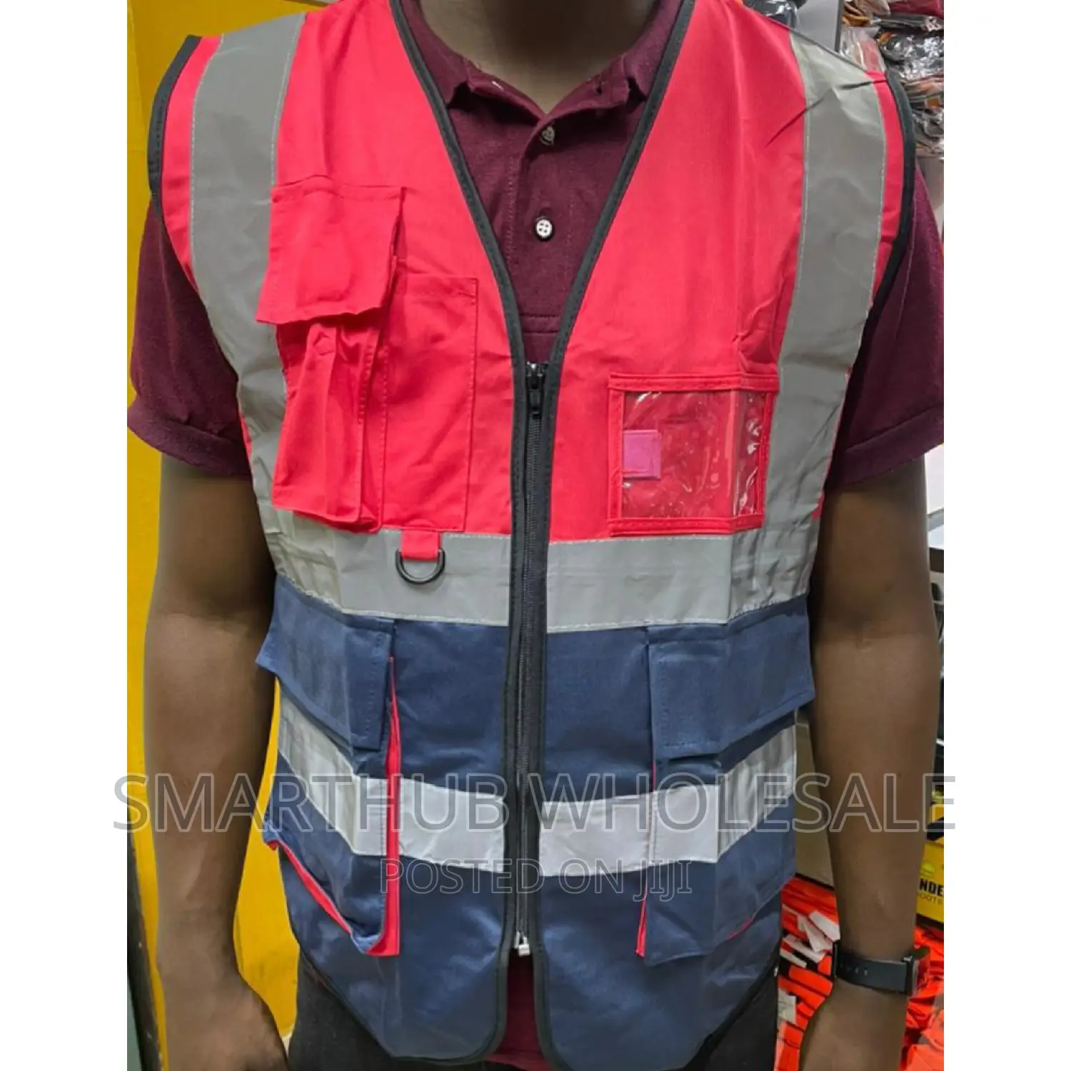 Most Wanted Pocketed Reflector Jacket