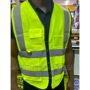Zipped Excutive Reflector Jacket And Pocketed