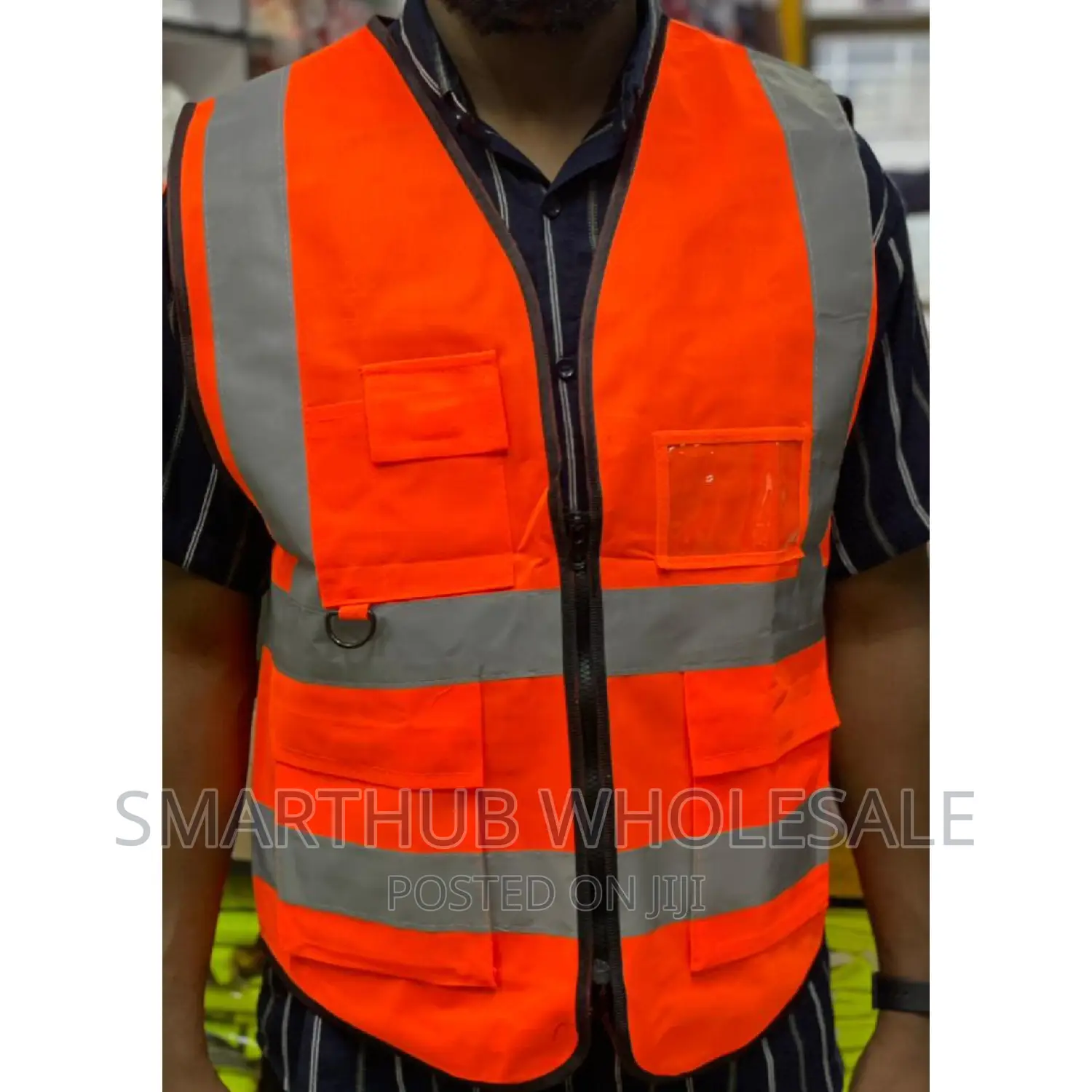 Executive Reflector Jacket With Pocket And Zip