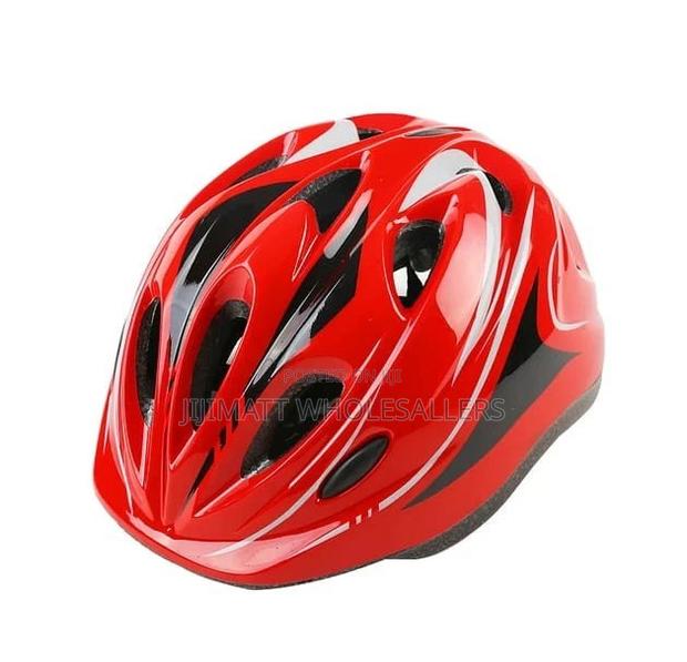 Red Helmet Available