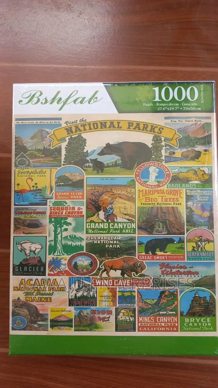 Jigsaw Puzzle - 1000pcs Assorted Designs