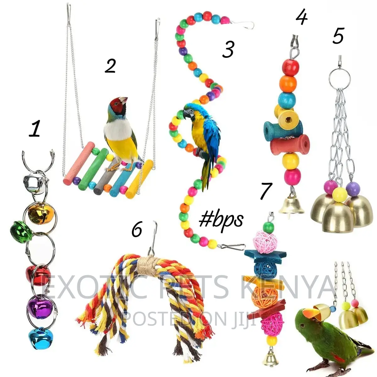 Bird Toy Set/Pack