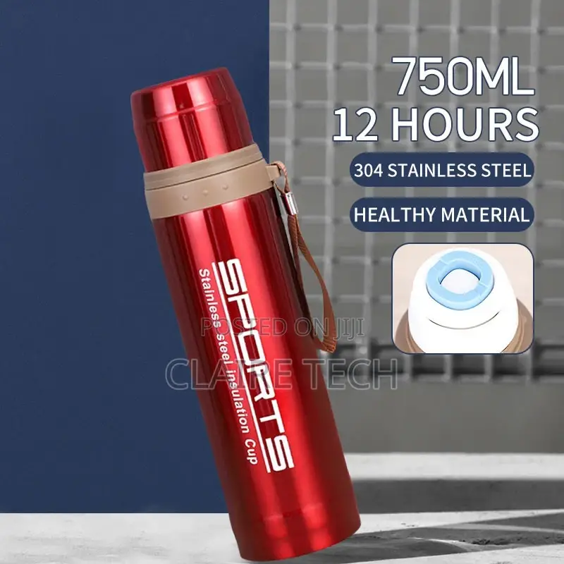 750ml Sports Flask Stainless Steel