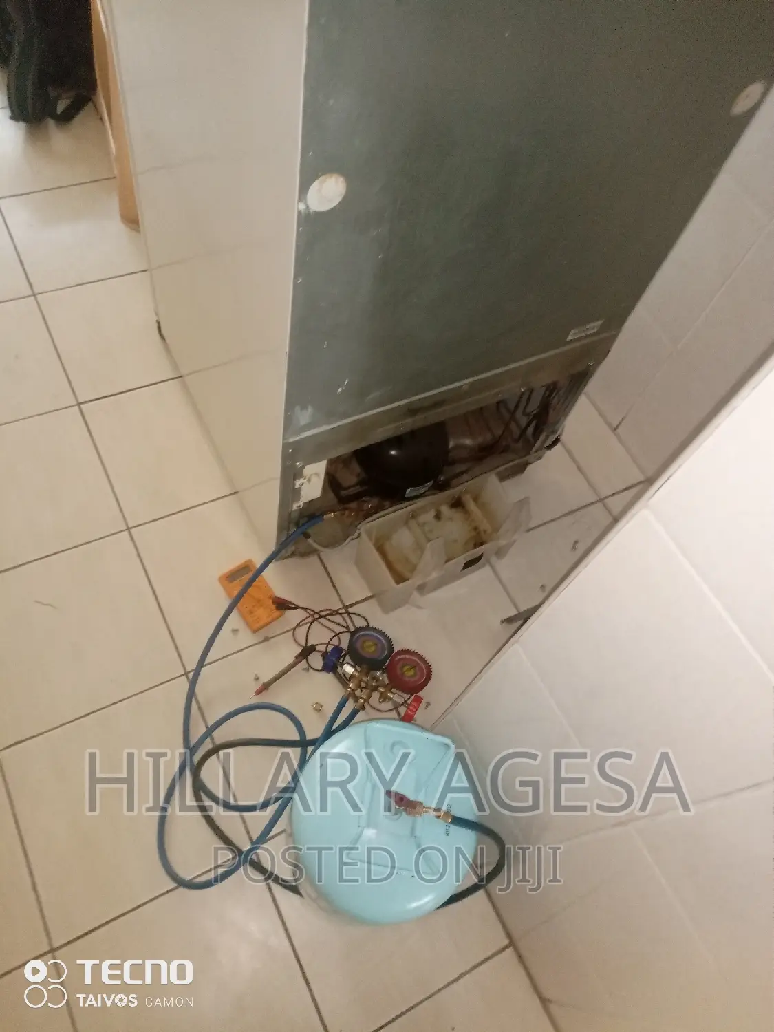 Gas Refilling Fridge