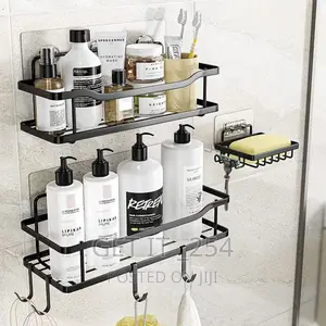 3pcs Set Shower Caddy Shelf/Bathroom Organizer
