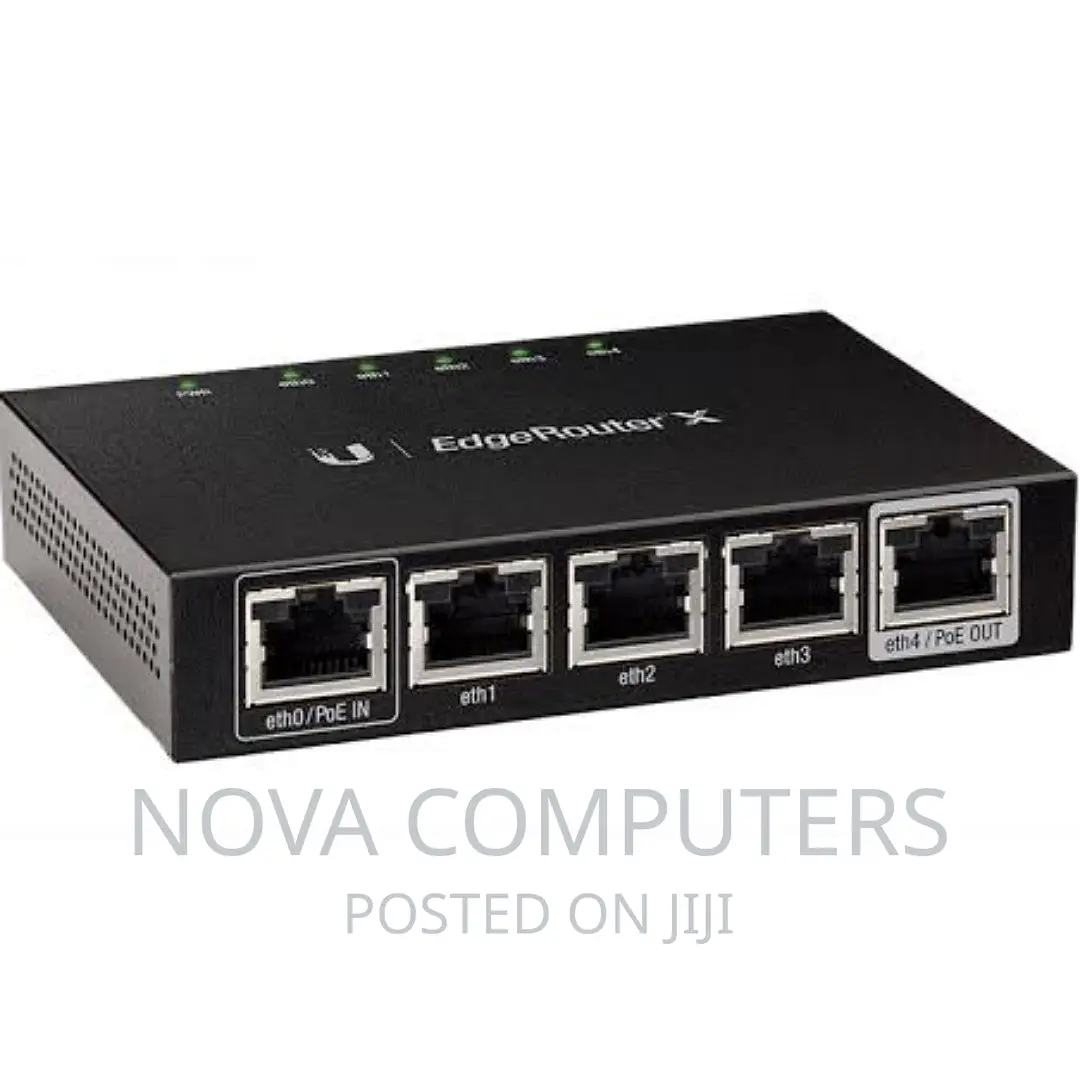 Ubiquiti Edgerouter X (ERX) Router in Nairobi Central Networking