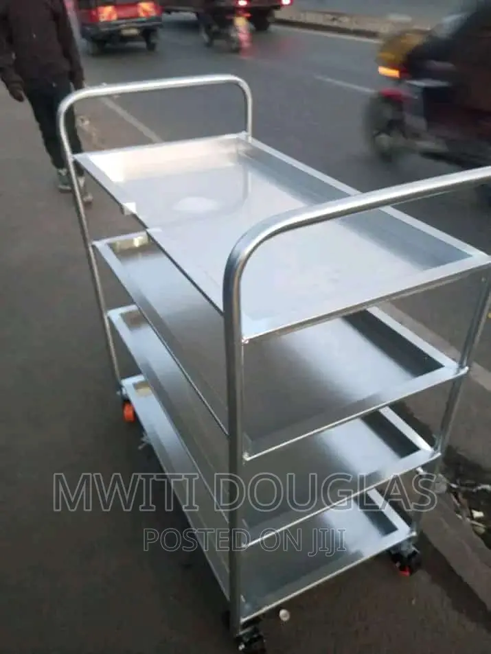 Hospital Trolley Made of Stainless Steel