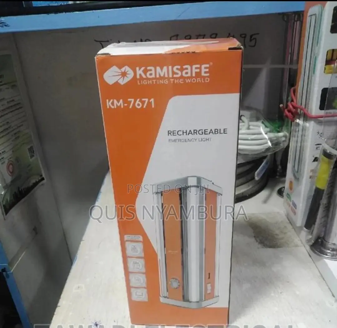 Rechargeable Emergency Light.