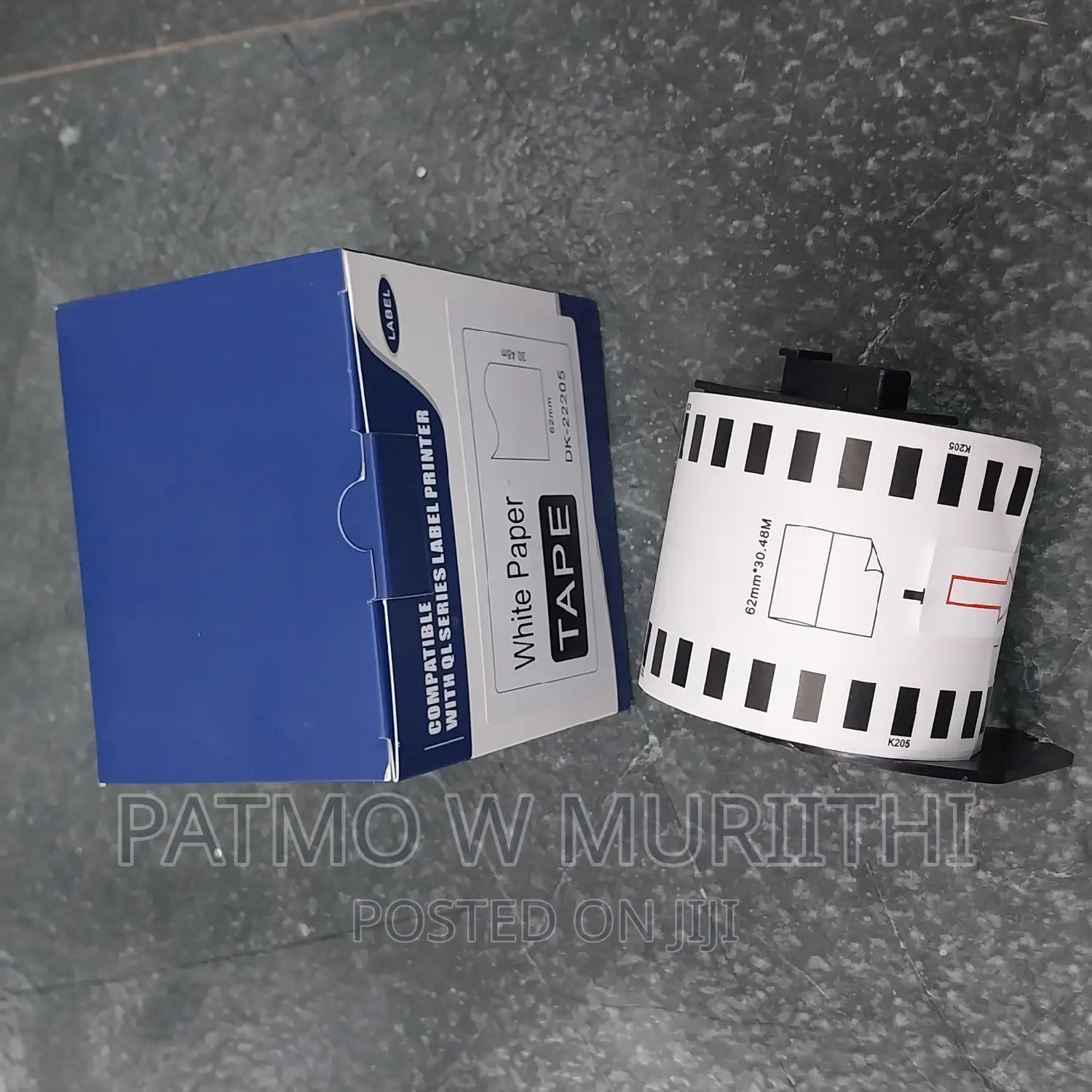 Brother Thermal Label Roll DK-22205 for Brother Ql-Series