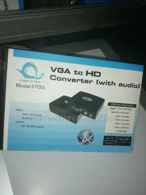 Vga To Hdmi Converter Box