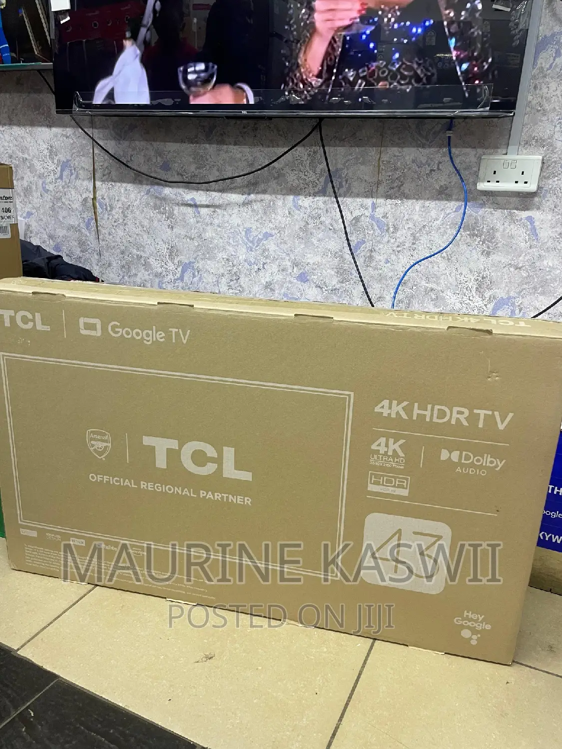 TCL 43′′ 43P635 HDR Google TV