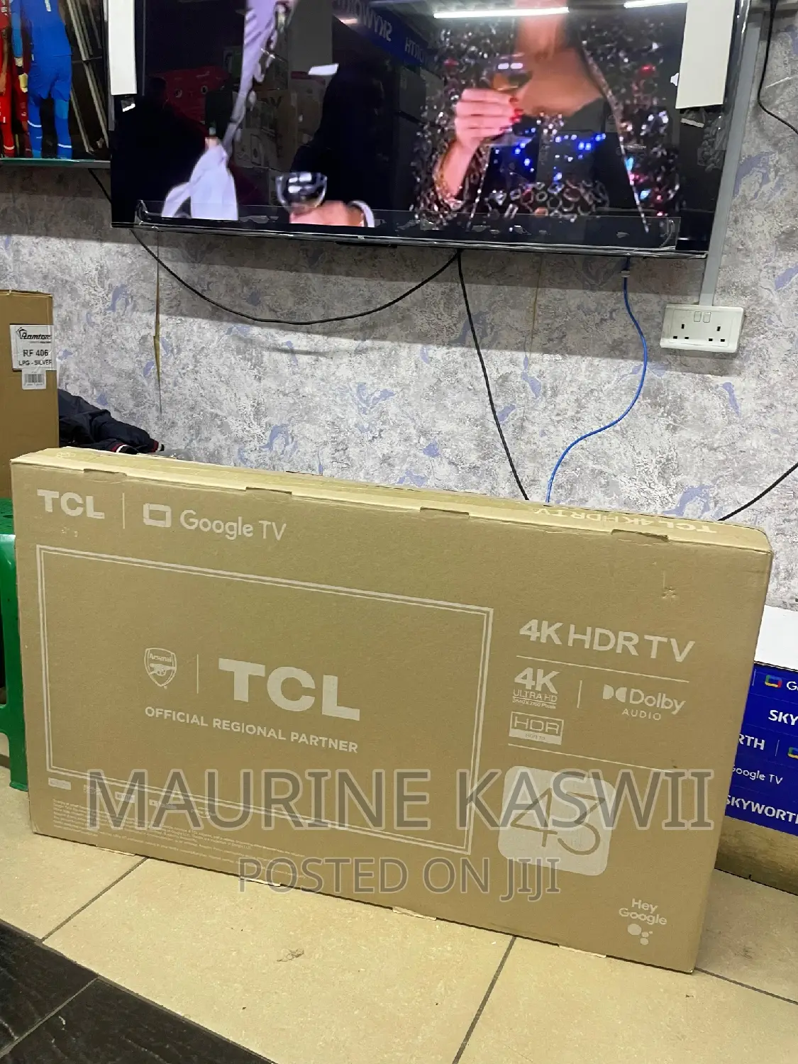 TCL 43′′ 43P635 HDR Google TV