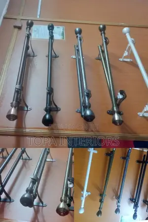Strong Locally Fabricated Powder Coated Curtain Rods