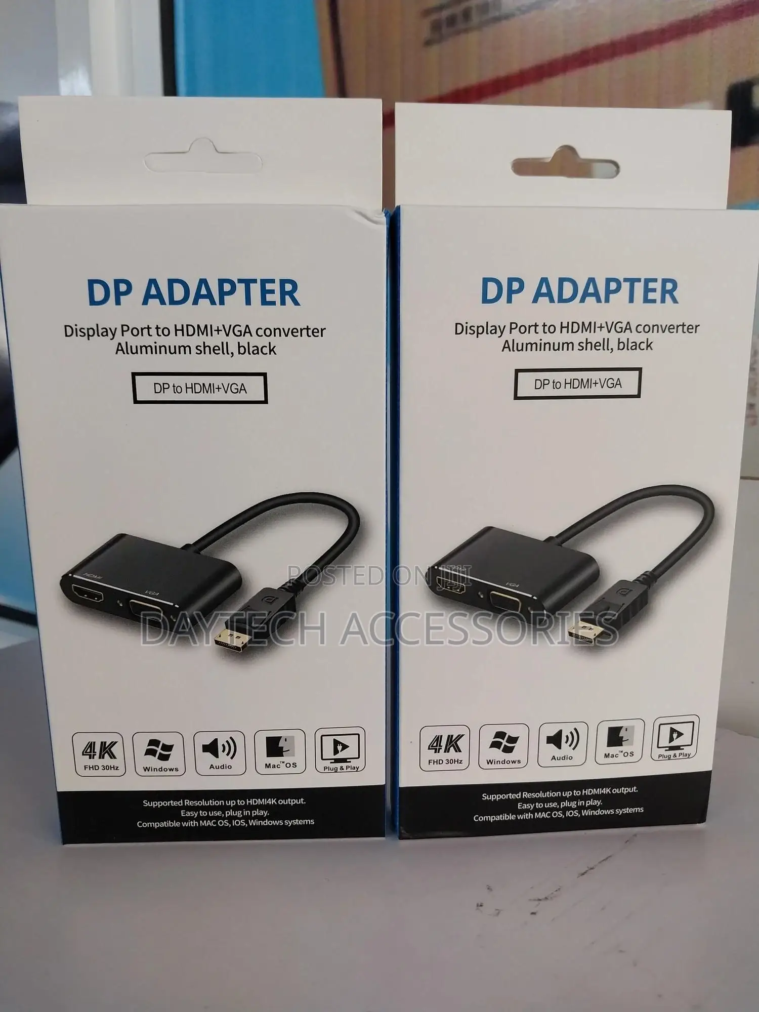 2-in-1 Displayport to Hdmi or Vga