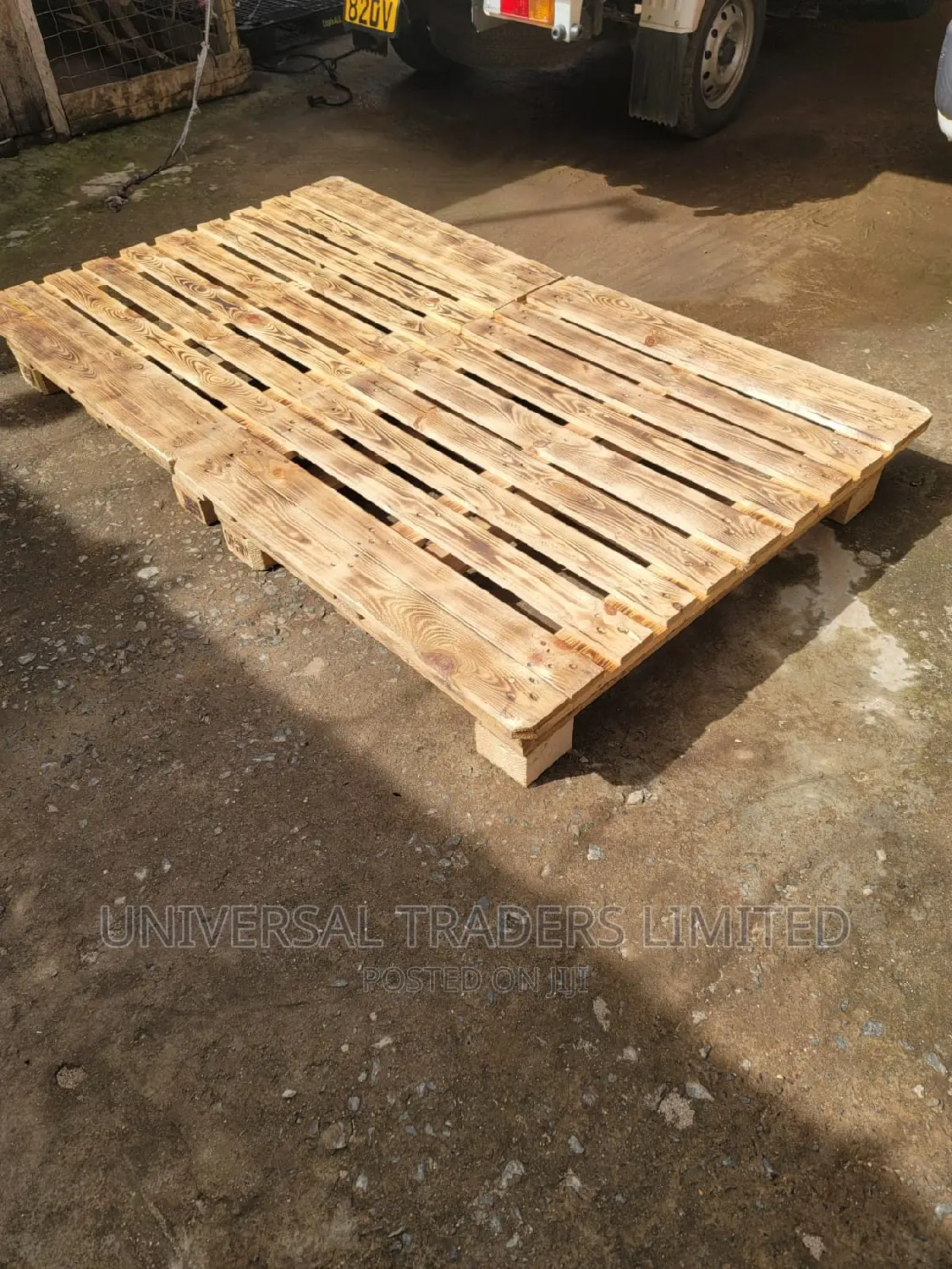 Simple Pallet Bed Pallets Bed in 4x6 Size. Pallets Bed in Ruiru