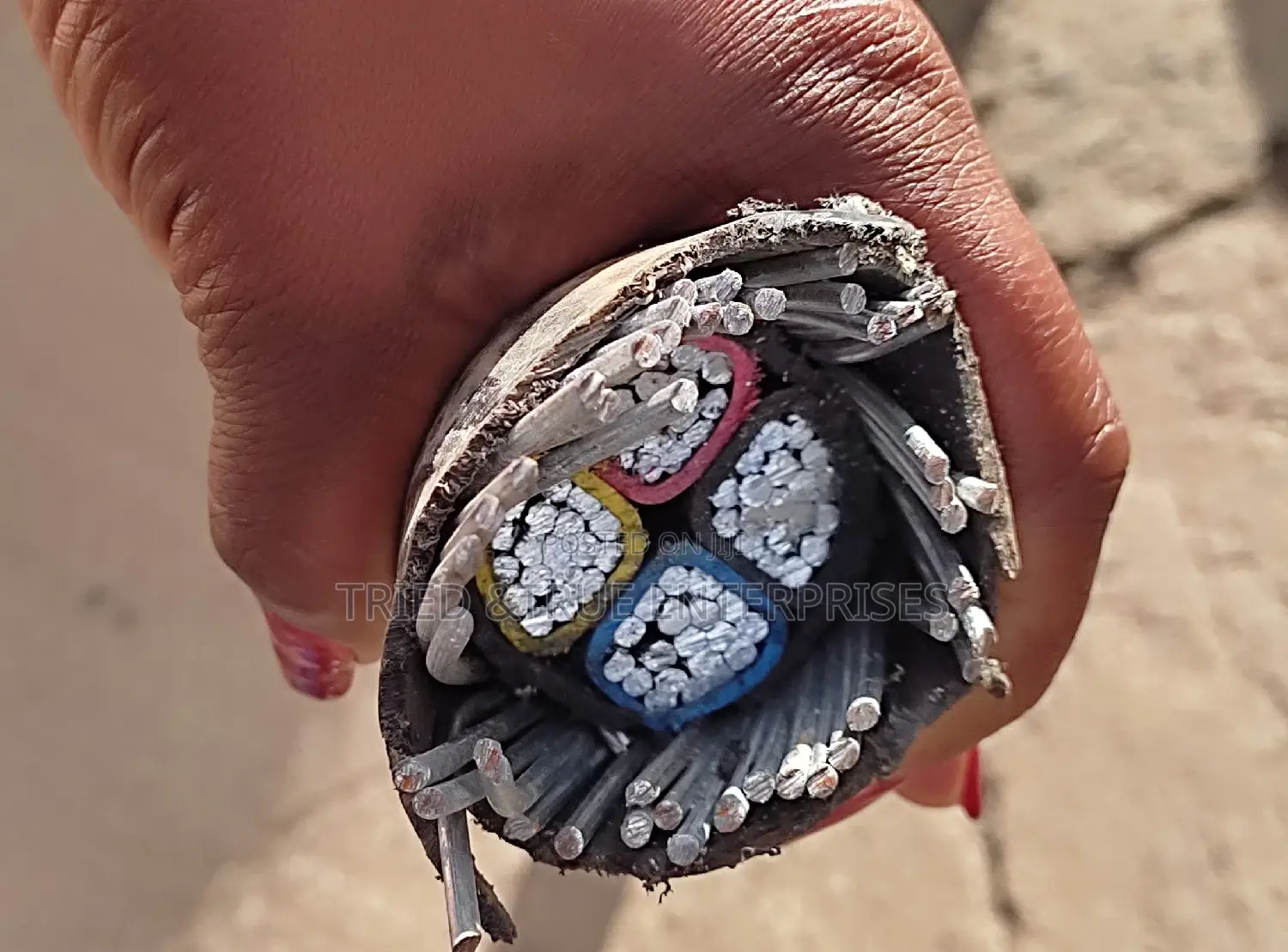 120mm 4core Aluminium Armoured Cable