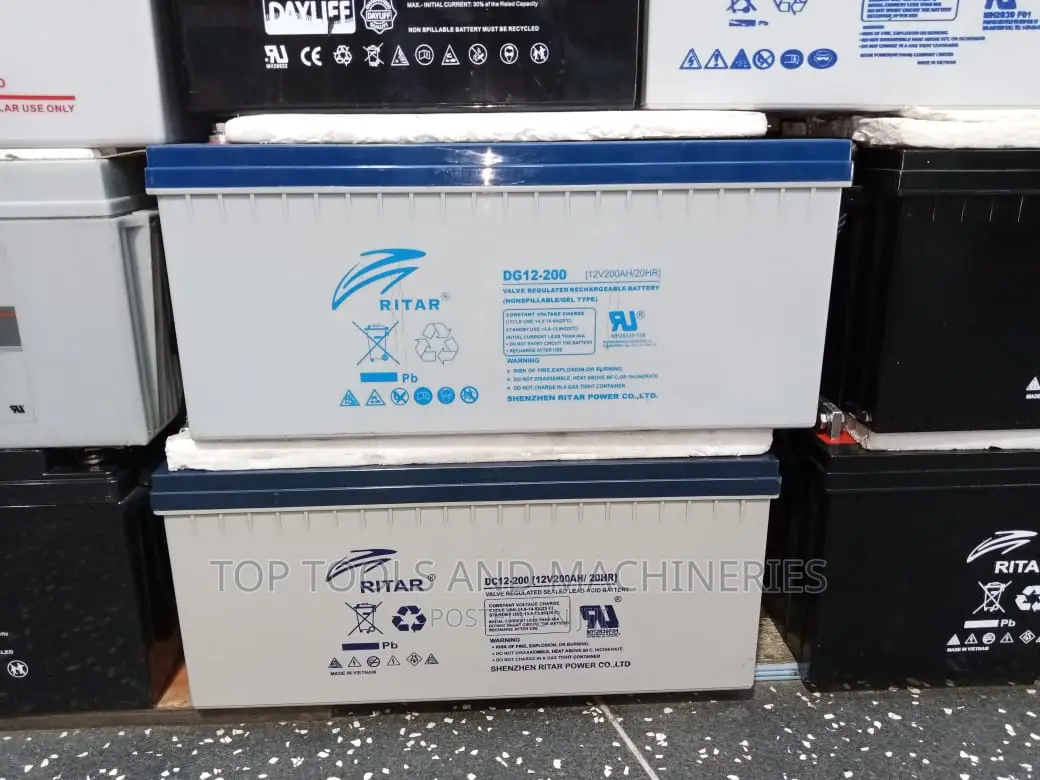 Ritar 12v 200ah Gel Solar Battery