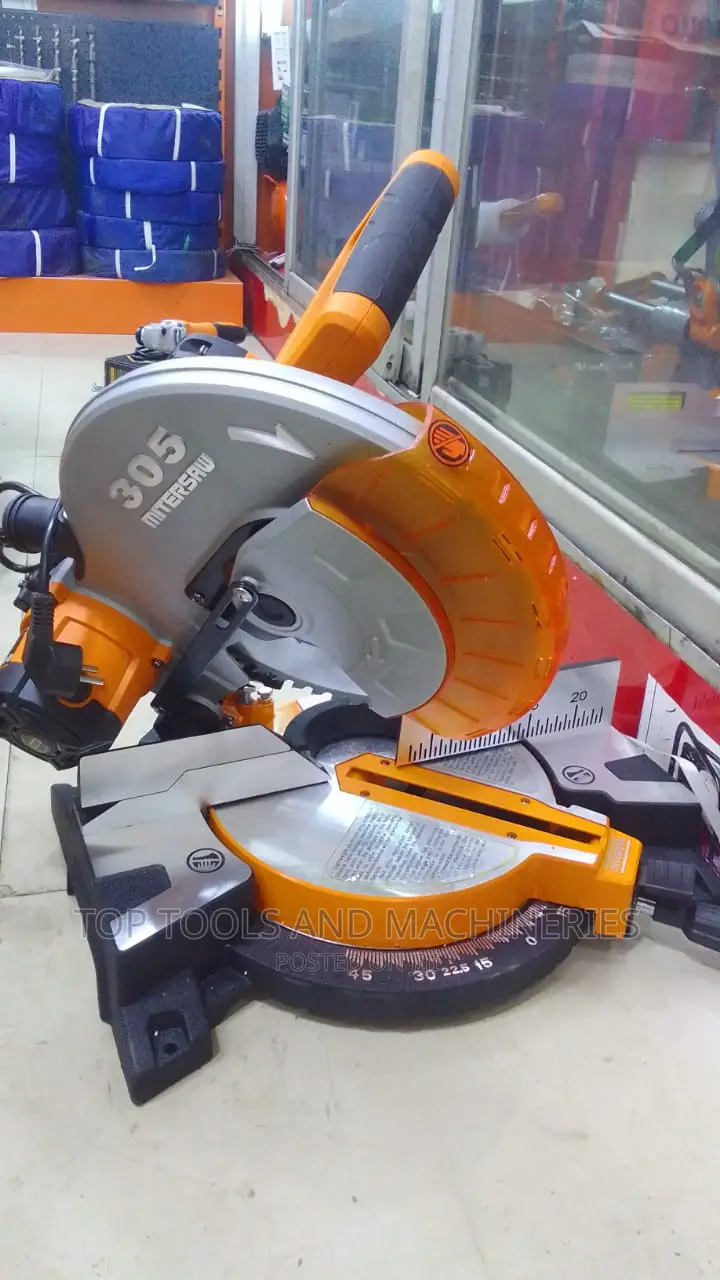 3000W Heavy Duty Cut Off Machine With Steel Base Miter Saw