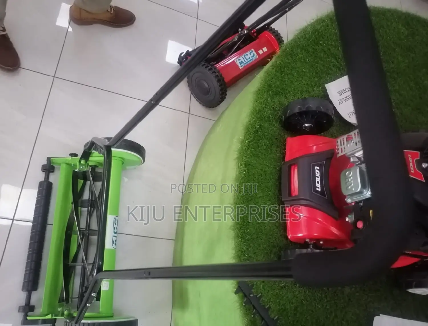 Manual Lawn Mowers Machines