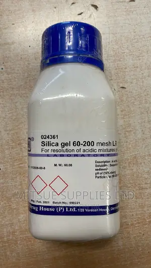 Silica Gel 60-200 Mesh LR for Resolution of Acidic Mixtures
