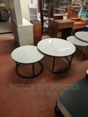 Imported Morden Marble Nesting Coffee Table
