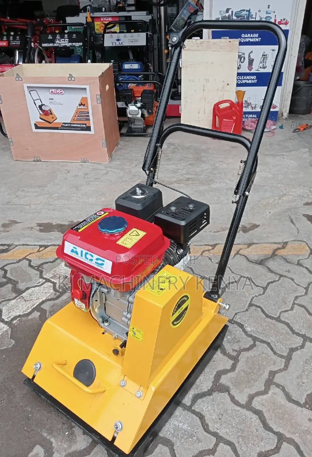 Aico Petrol Powered Plate Compactor