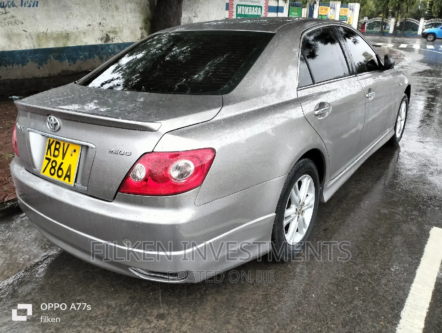 Toyota Mark X 2.5 RWD 2008 Gray