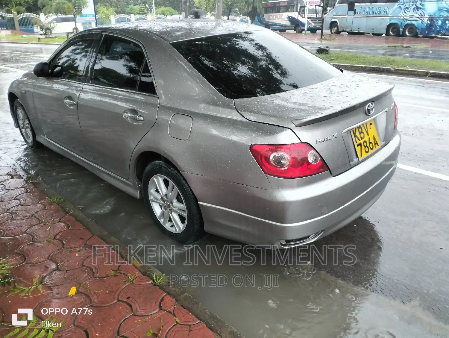 Toyota Mark X 2.5 RWD 2008 Gray