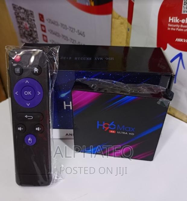 H96max Android TV Box 4gb RAM 64gb Rom - main view