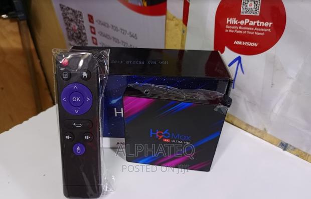 H96max Android TV Box 4gb RAM 64gb Rom - thumbnail 3