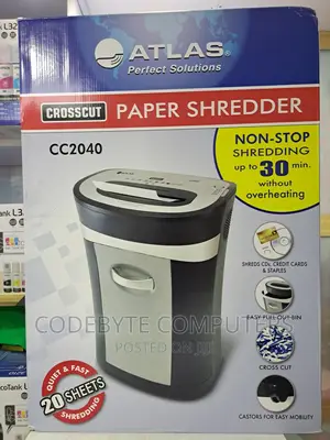 Atlas Cc2040 Paper Shredder 20 Sheet