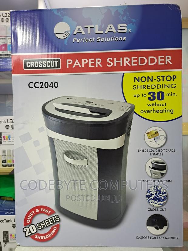 Atlas Cc2040 Paper Shredder 20 Sheet - main view