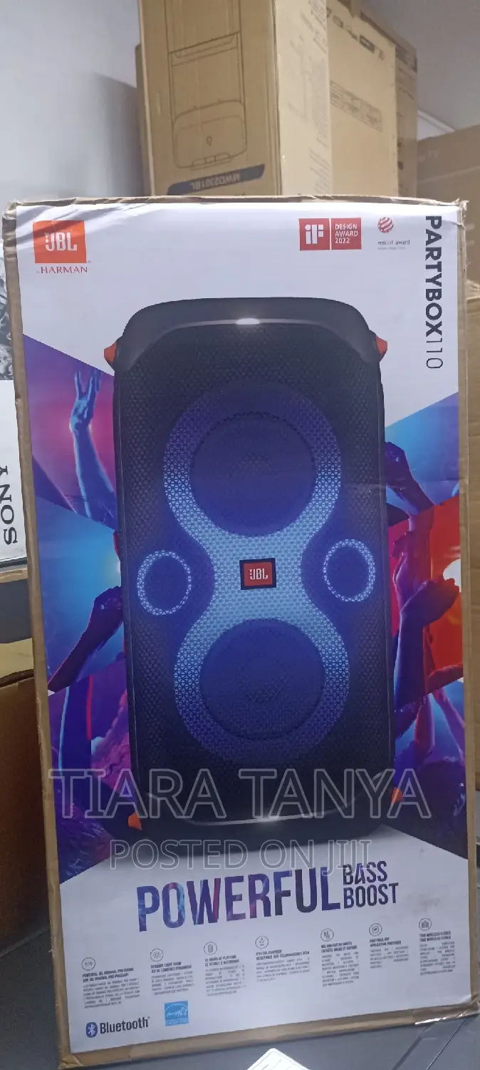 JBL Partybox 110 Portable Party Speaker – Wireless