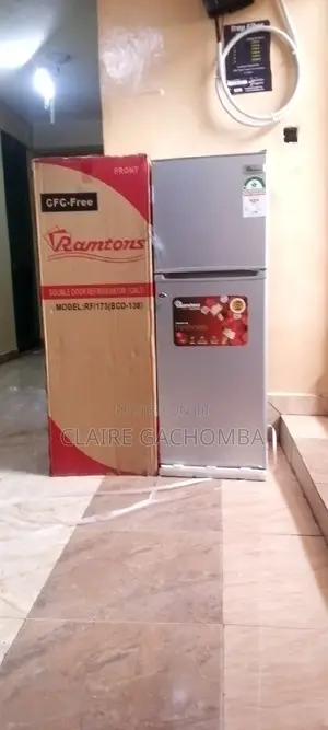 Ramtons Refrigerator CFC Free-128l Silver Refrigerator